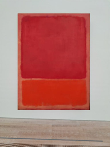 Mark Rothko, Sans titre (Rouge, orange), 1968