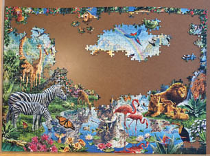 puzzle animaux sauvages