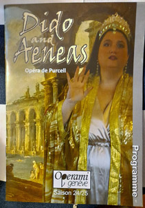 Opéra Didon et Enée annonce