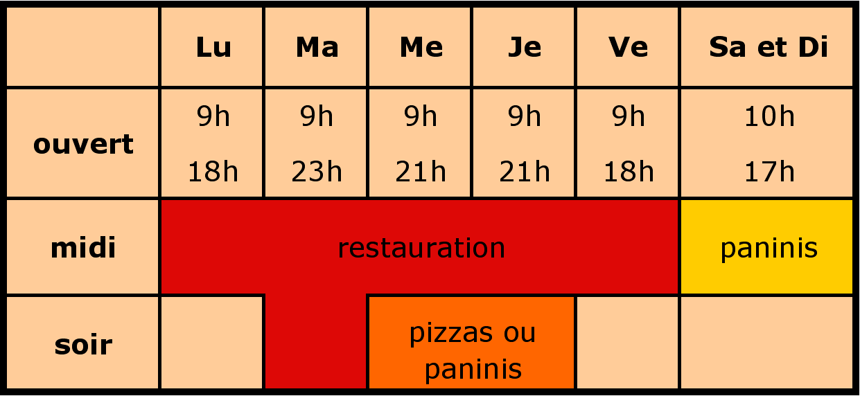 horaire