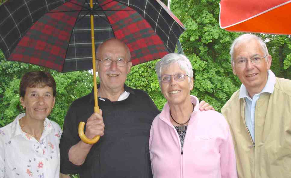 Christiane, Fred, Geneviève, Jacky