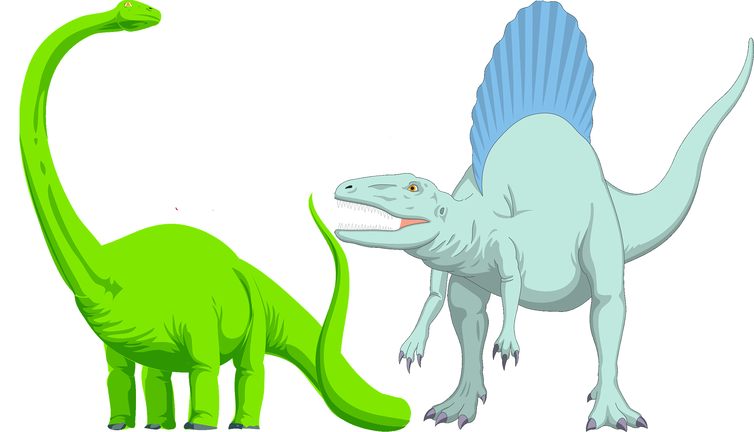 2 dinosaures