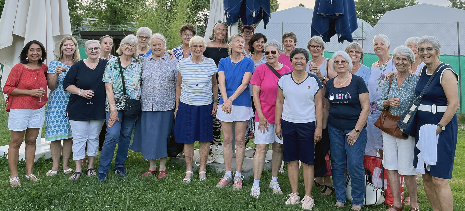 les participantes au repas